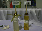 Fľaštička 2x7 cm, náplň med, granko, alkohol (DH01)